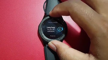 How to Change Vibration intensity on Samsung Gear S3