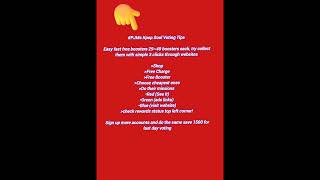 Kpop Soul Voting Tips 🔥 Vote For JIMIN on Kpop Soul Vote 🙏 #jimin #btsjimin #kpopjimin