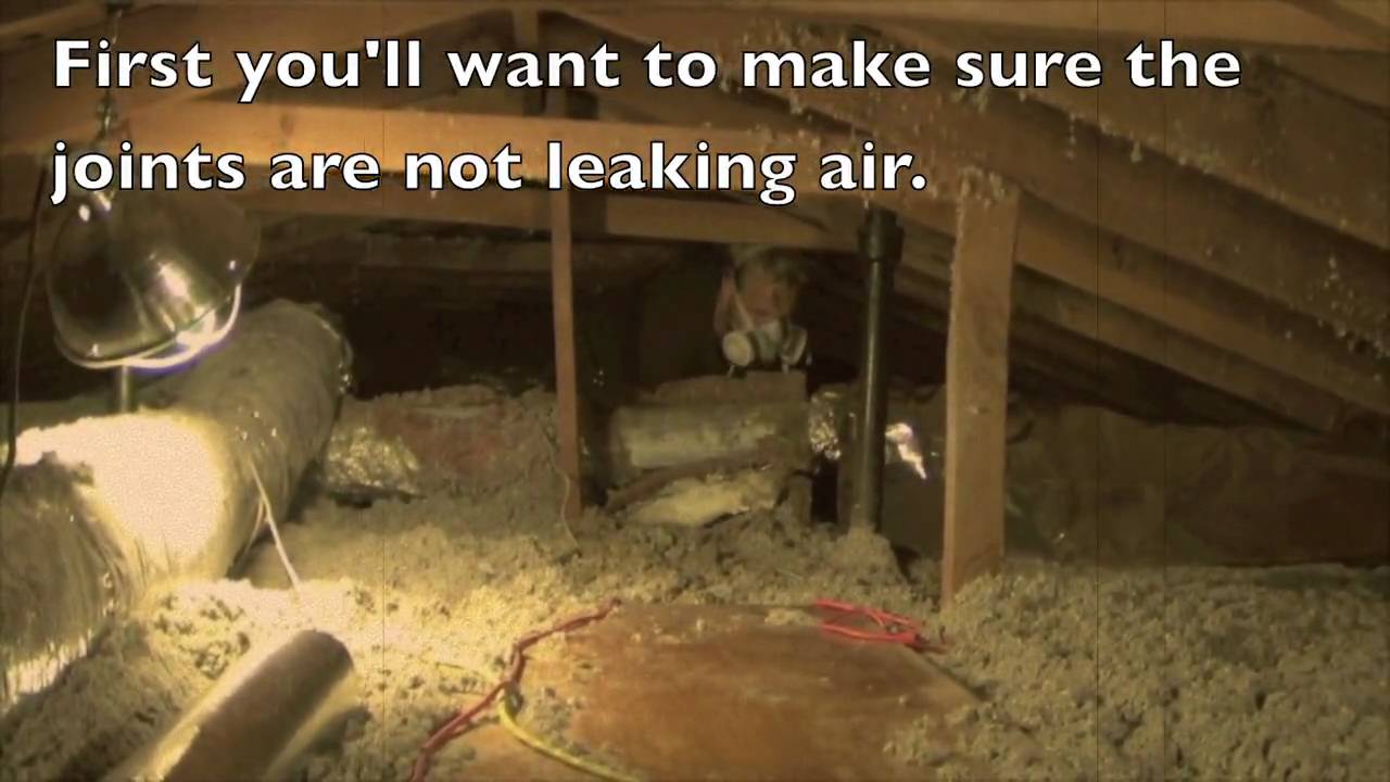 Radiant barrier foil insulation duct wrap how to by HeatBlockers