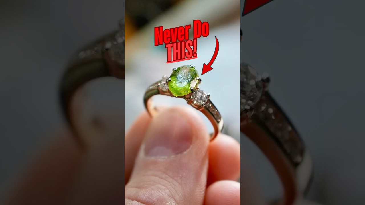 НИКОГДА не делайте этого с кольцами! 😬
