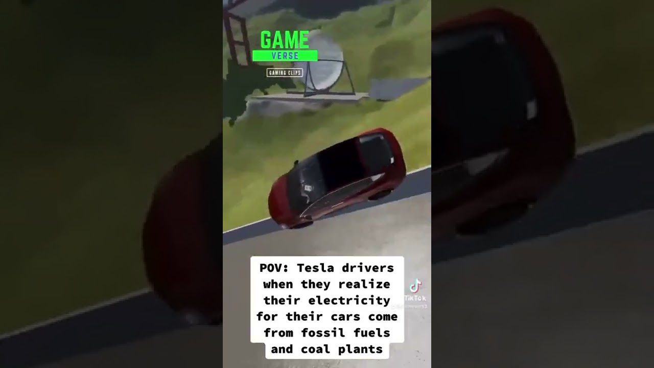 POV: Tesla drivers when they realize their electricity for their cars come from fossil fuels