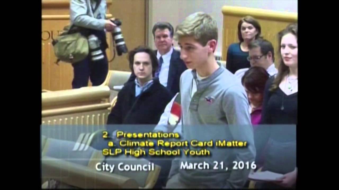 iMatter Team Presents to City Council