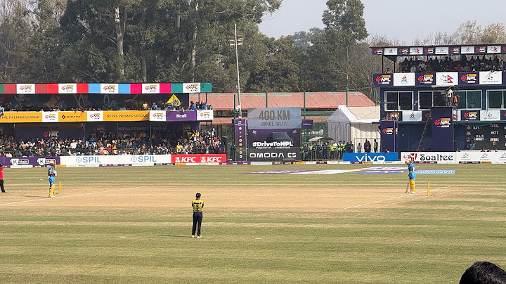 Match between Lumbini Lions vs Sudurpaschim Royals .
