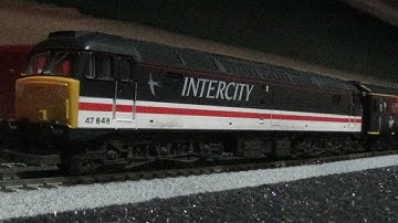 Lima Class 47 Diesel Locomotive | Intercity Swallow 47848 | OO Gauge | Model Train | Review | HD