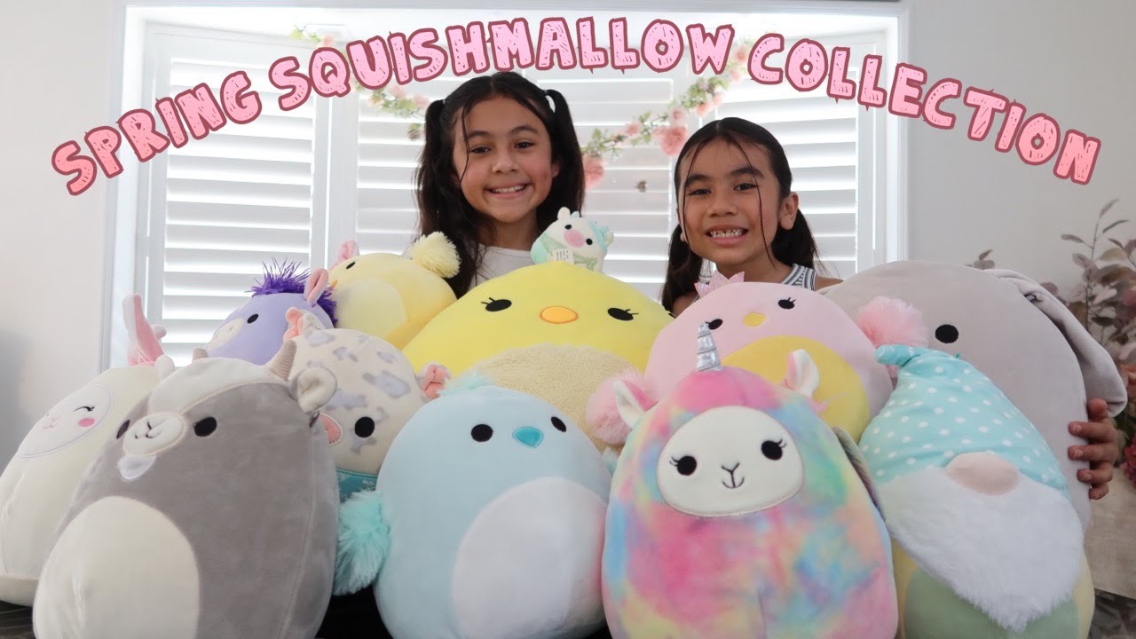 Our Spring Squishmallow Collection//SLZSISTERS