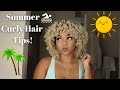 MUST KNOW Summer Curly Hair Tips!