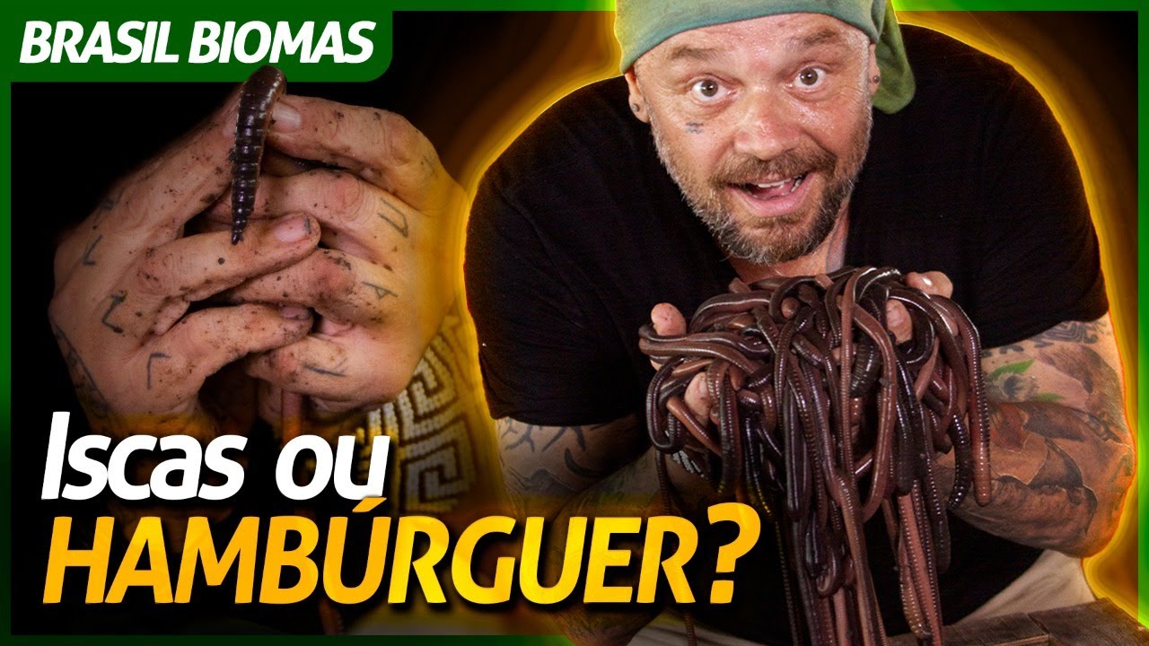 MINHOCAS GIGANTES SÃO ISCAS? | RICHARD RASMUSSEN