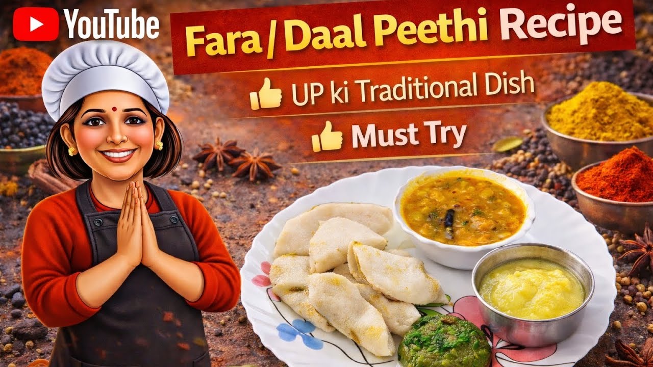 Fara Recipe | Daal Peethi Recipe 
