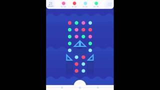TwoDots: Level 23 (No Power-ups) Walkthrough (Two Dots)
