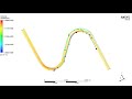 ANSYS CFD Tutorial | Solution Animation Video: Sepentiine Pipe Flow