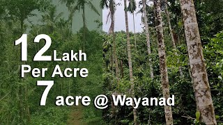 Out 7 Acre Land For Sale In Vellamunda - Wayanad 12Lakhacre