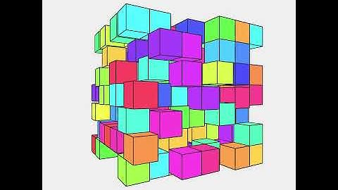 Non overlapping boxes. Draw by openFrameworks