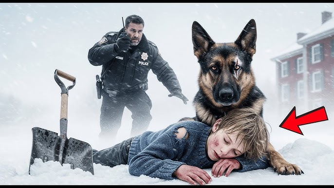 Police Officer and His K9 Rush Through Blizzard — What They Discover in the  Yard Is Heartbreaking... - YouTube