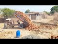 Home Transformation: From Scratch: Building 2 Rooms in 5 Days with Bricks #constructiontimelapse