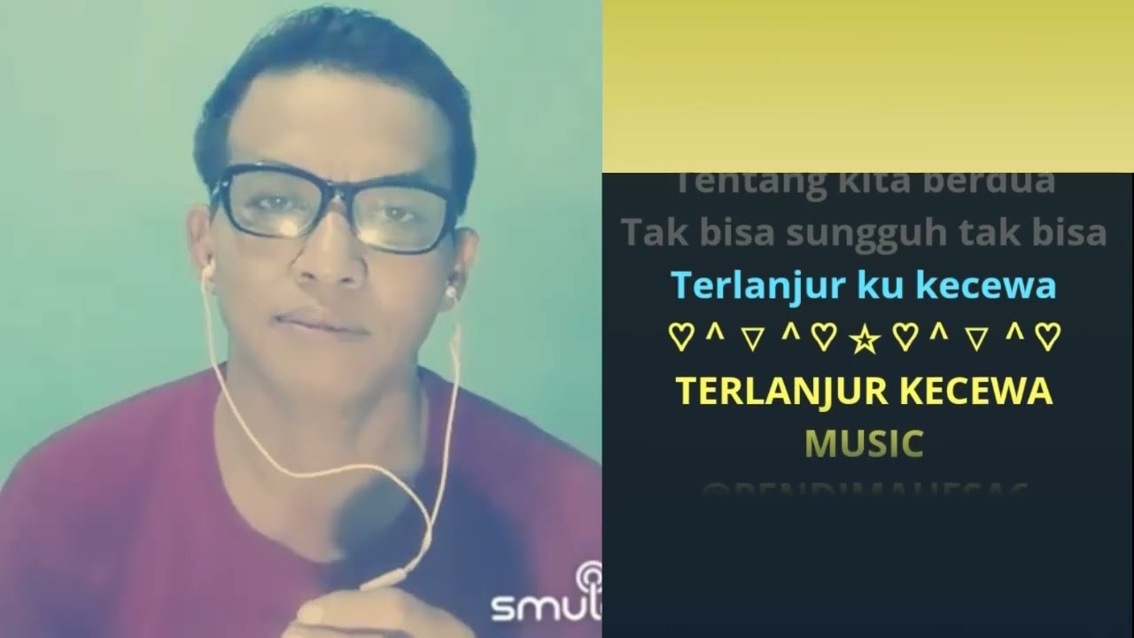 TERLANJUR KECEWA ( Aprilian feat Fany Zee) - karaoke Smule - Duet bersama -/@PENDIMAHESA-rx2tk