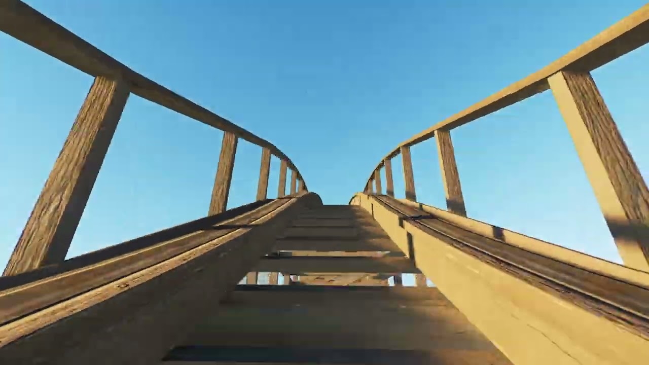 Wooden Devil (Wooden rollercoaster) #planetcoaster 