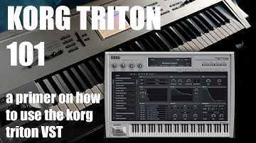 Korg Triton 101 (VST, 2024 Edition)
