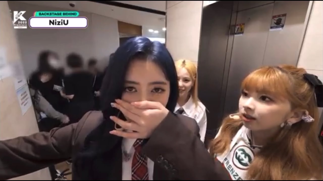 【NiziU】韓国初ステージの舞台裏で愛嬌対決！