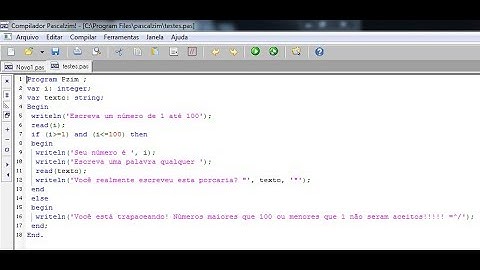 A Saga da Programação #3 - Compilador Pascalzim, Operadores Lógicos e If