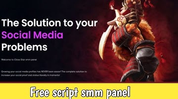 Latest Smm panel script #smmpanelscript #smmpanel | Smm panel script