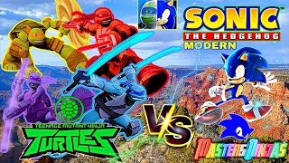 Teenage Mutant Ninja Turtles Vs. Sonic The Hedgehog (Modern)