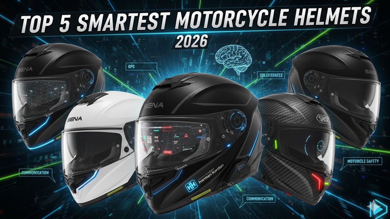 Best Smart Motorcycle Helmets in 2026 🏆 Ride Safer with These Game-Changing Helmets