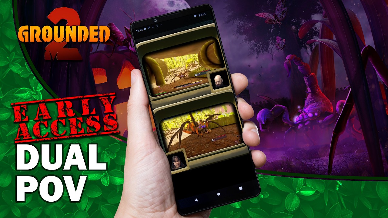 🔴LIVE Dual POV | Grounded 2 Co-op | Vertical Stream - YouTube