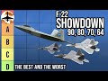 Ultimate Tier Ranking: Which F-22 Reigns Supreme? ✈️