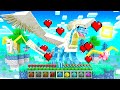 Taming a SKY DRAGON in MINECRAFT! (rare)