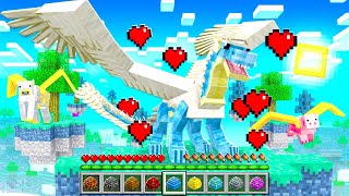 Taming A Sky Dragon In Minecraft Rare