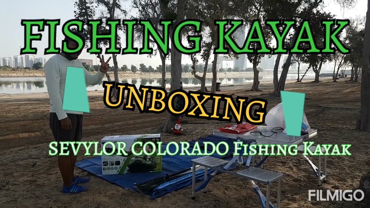 FISHING KAYAK Unboxing by SEVYLOR Colorado (malooPets #154) 