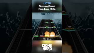 Jkt48  Seesaw Game Penuh Air Mata  Clone Heroguitar Band Indonesia clonehero guitarhero jkt48