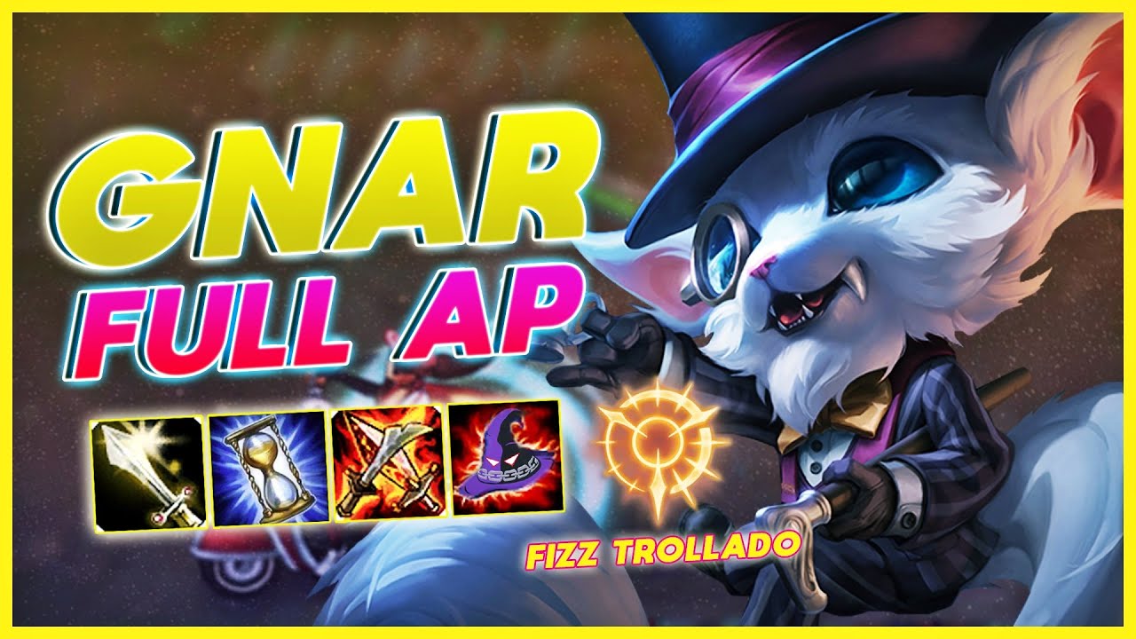GNAR MID FULL AP | ESSE FORA DE META É UM DOS MAIS DIVERTIDOS DE SE FAZER | TROLLEI O FIZZ | MEC