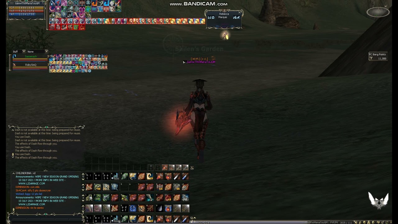 l2 DAMAGE cl0w alt+q again