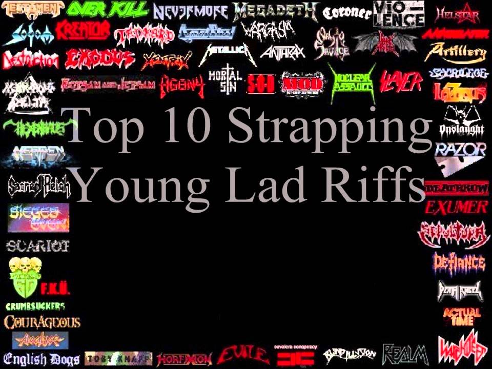 Strapping Young Lad Top 10 Riffs YouTube