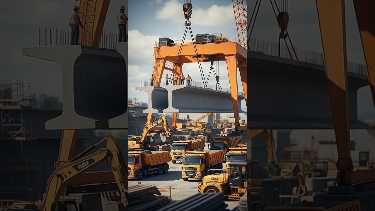 How terrifying it was when a giant concrete slab fell on the workers below.