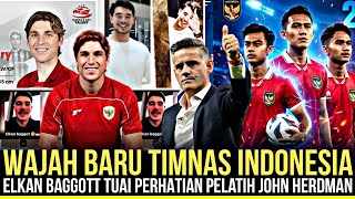 ⚽️ JOHN HERDMAN BERI PERHATIAN ELKAN BAGGOTT • FIFA SERIES 2026 INDONESIA