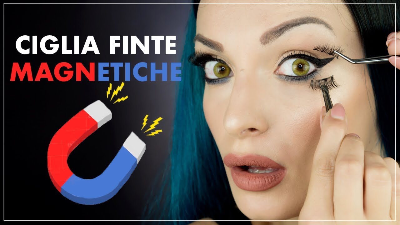 Ciglia finte Magnetiche 😱😱😱 OMG - Try In On #23 - YouTube