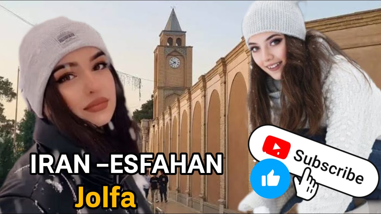 Walk With Me | Jolfa Isfahan on Foot | 4K Walk