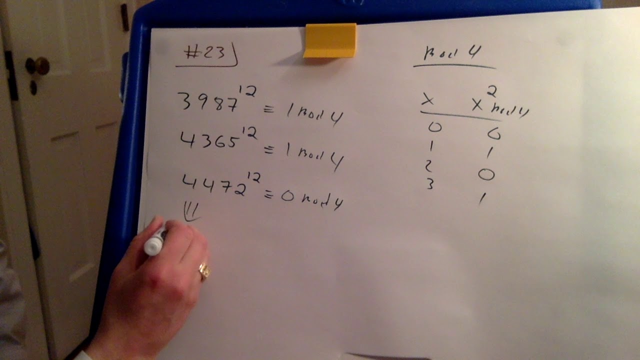 Review for the first exam, problem 23 - YouTube