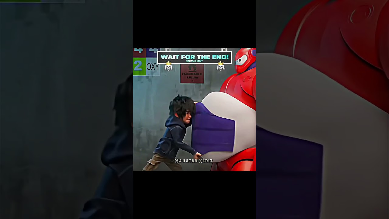 Hiro Hamada Equips Baymax with His Advanced Robot Suit 💀 | Sem Nada (Slowed) | 