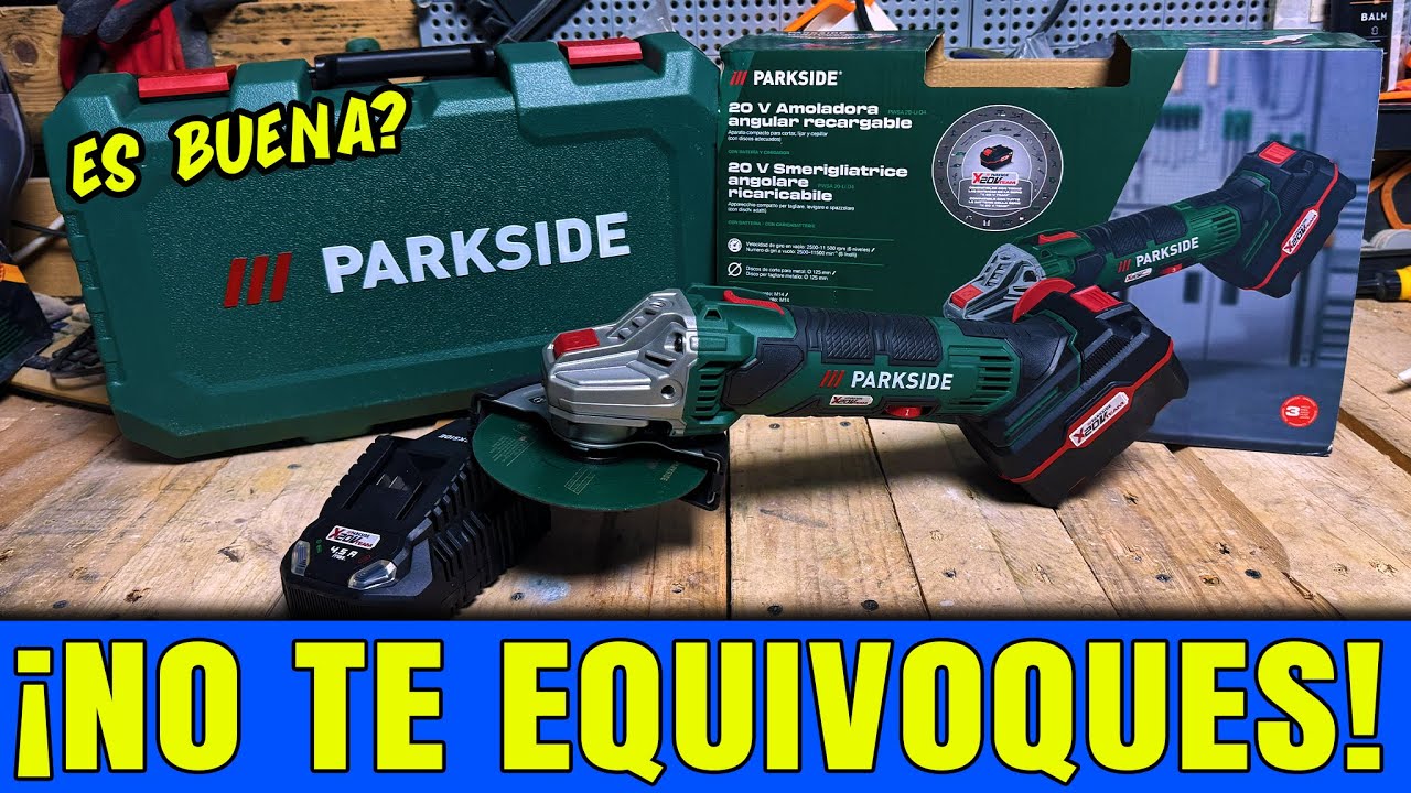 ¡ALTO! Mira Esto Antes de Comprar el Kit Amoladora Angular recargable PWSA 20-Li D4 ¿Vale la Pena?
