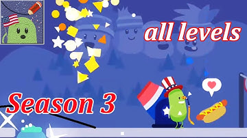 Dumb Ways To Draw Walkthrough season 3 Level 1-85 all 3 stars