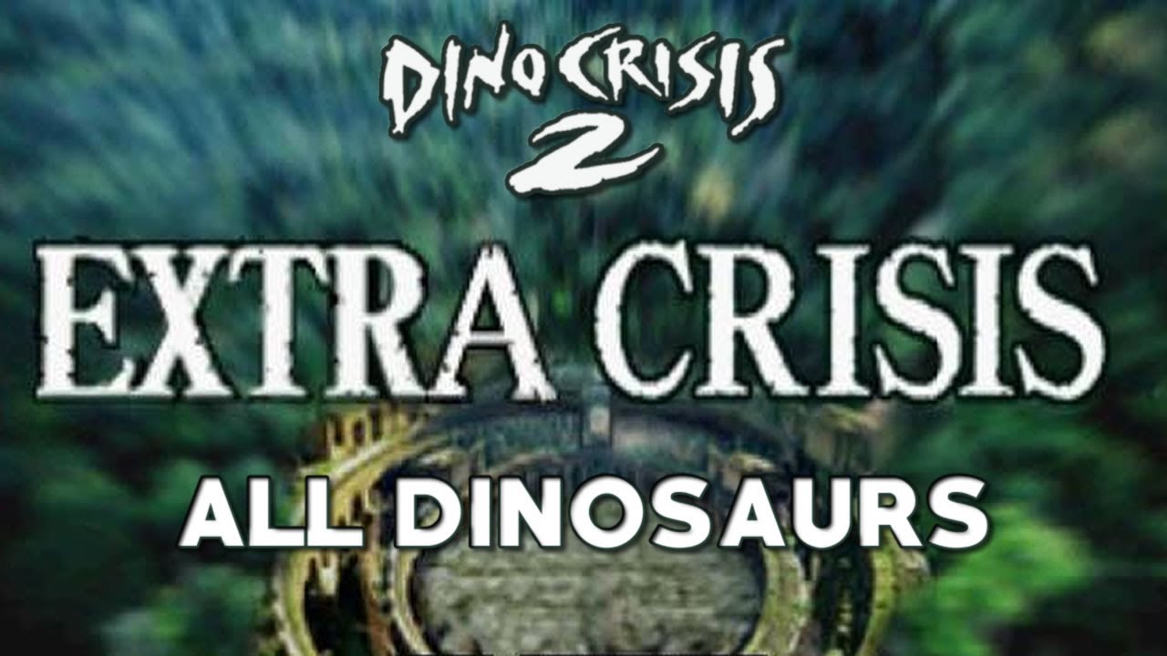 Dino Crisis 2 - Dino Colosseum with All Dinosaurs - YouTube