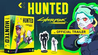 Cyberpunk Edgerunners - Hunted Boardgame - Official Trailer EN