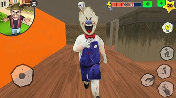 ICE SCREAM 4 Enter In Felix & Lester House - Scary Robber New Prank Funny Android game