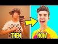 Famous YouTubers THEN AND NOW 2020 (Preston, SSundee, DanTDM  PewDiePie)