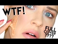 WORLDS MOST FULL COVERAGE FOUNDATION!?? WTF!? | DERMACOL FOUNDATION REVIEW!!