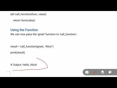 Python #Passing Function as an Argument in Python