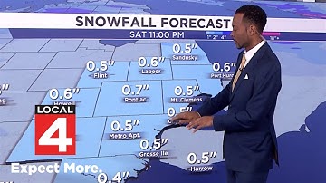 Metro Detroit weather forecast Dec. 12, 2025 -- 4 p.m. Update